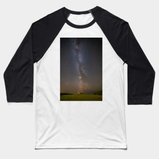 Old Coastguard Lookout, Rhossili Baseball T-Shirt